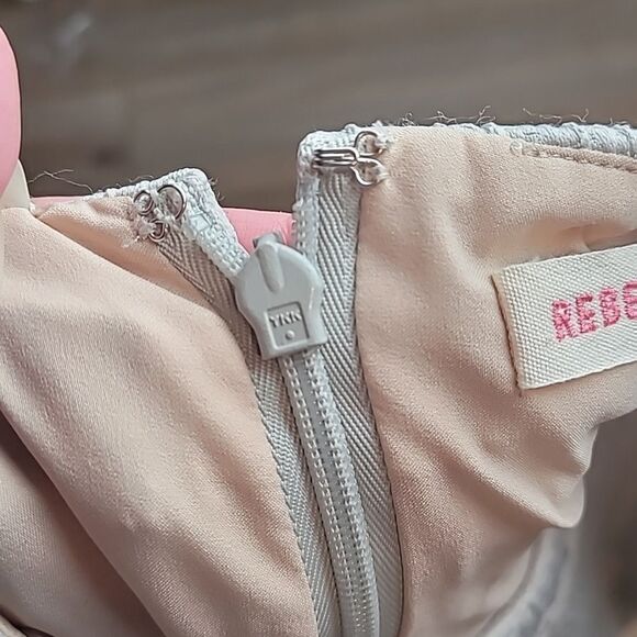 Rebecca Taylor Grey Dress Women’s Size 2 - Picture 8 of 8